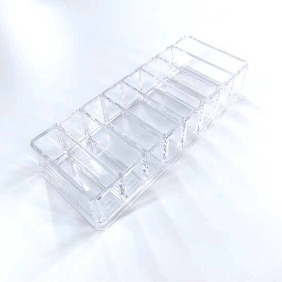 Premium Acrylic Quality 8 Blush Bronzer Highlighter Compact Holder Organizer - Picture 5 of 8